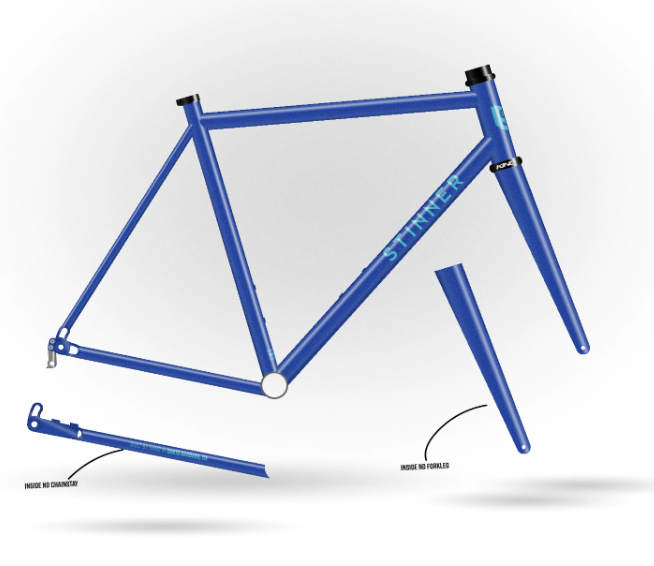 Stinner Gibraltar Titanium Frameset